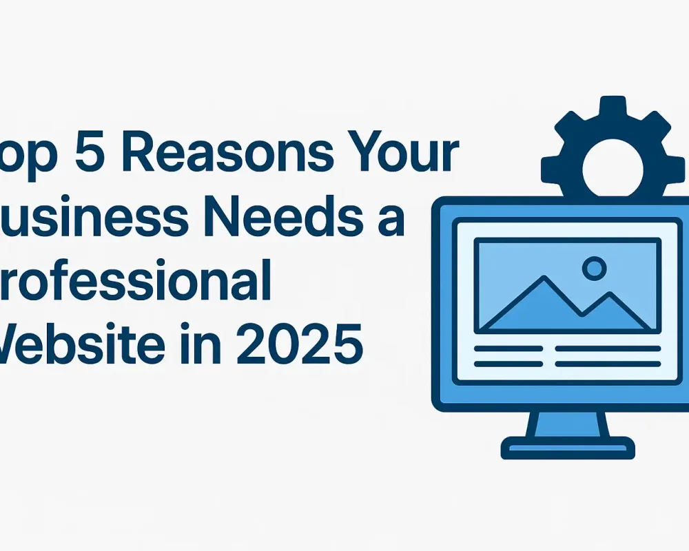Top 5 Reasons Your Business Needs a Professional Website in 2025